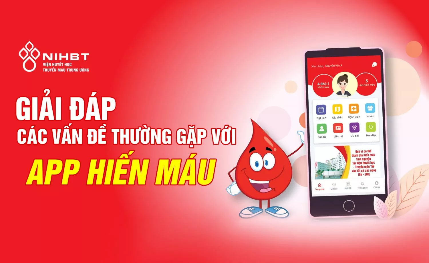 App hiến máu